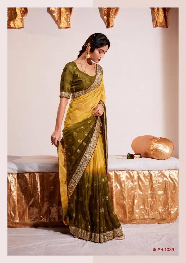 Stavan Rihana 7 Fancy Heavy Georgette Saree Collection